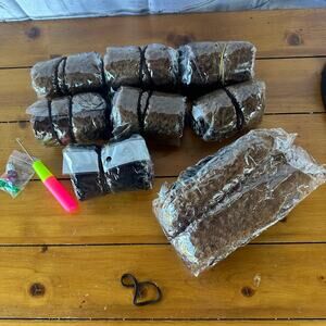 New 24 Inch Marley Twist Hair Afro Faux Locs Crochet Hair Synthetic 8 Packs